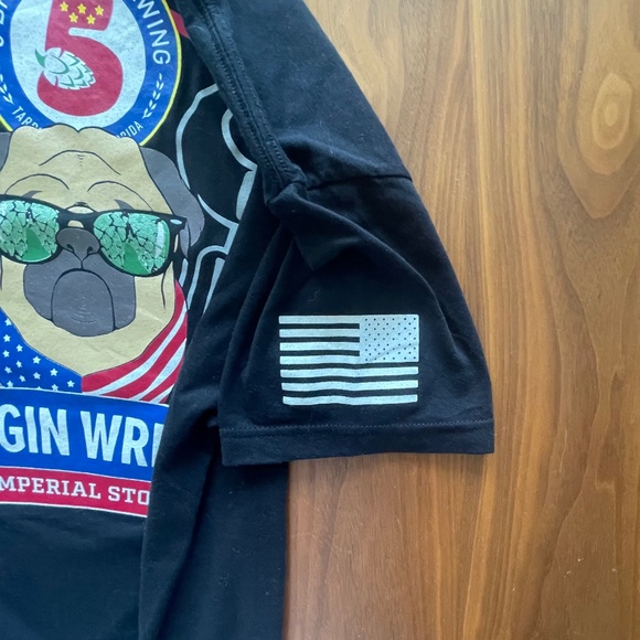 5 Branches Brewing Doggin Wrench T-Shirt- Men's Large - Picture 3 of 6